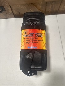 Mad Catz For N64 PS1 OR Sega Saturn Black Carrying Case Messenger Bag Travel Bag