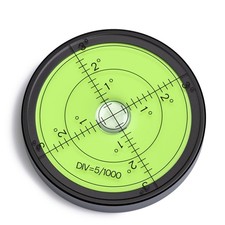 Metal Large Spirit Bubble Level Green 60mm  2-23/64 in 