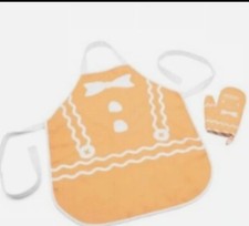 Target Kids Apron Mitt Play Set Gingerbread Bullseyes Playground Holiday Baking
