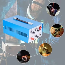 110V 300W 30A Professional Precise Jewelry Spot Welder With Foot Pedal, Blue