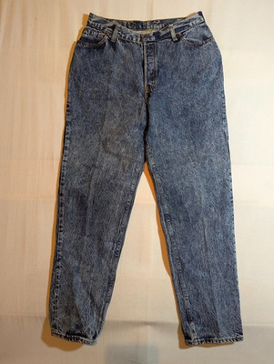 #ad #ad Vintage Levi’s Jeans Men#x27;s Tapered Leg Button Fly Acid Wash Denim Blue $24.99