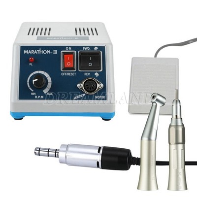 Lab Marathon III Micromotor Polishing N3 / 35K RPM Motor Handpiece Dental