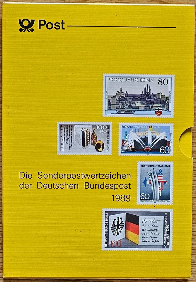 BRD Jahrbuch 1989 MiNr.:  17 ** postfrisch - Bild 1 von 1