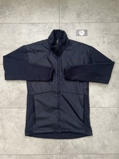 adidas Mens Terrex Jacket Blue Multi Wind Fleece Full Zip GU6502 - Size Small