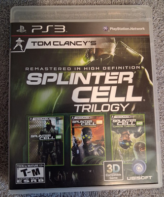 Splinter Cell Trilogy HD  PS3  CiB