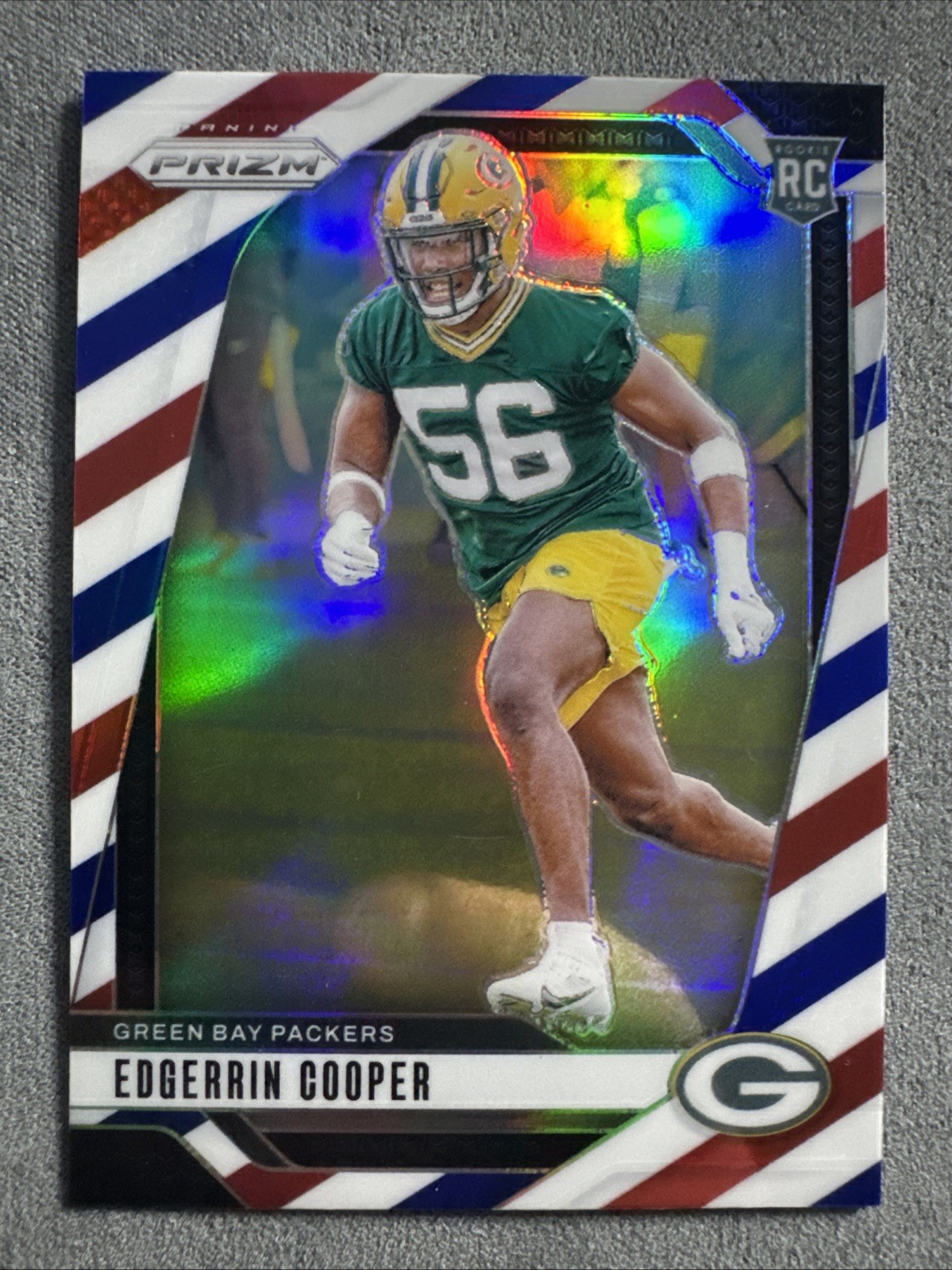 Edgerrin Cooper Panini Prizm #331 Red/White/Blue