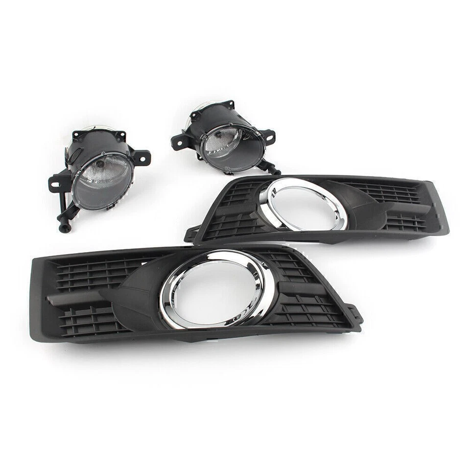 Driving Light Front Bumper Fog Lamp & Covers Fit Cadillac SRX 2010-16 Right left - Image 3 of 4