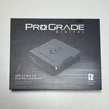 CFexpress Type B and SD UHS-II Dual-Slot Memory Card Reader by ProGrade.