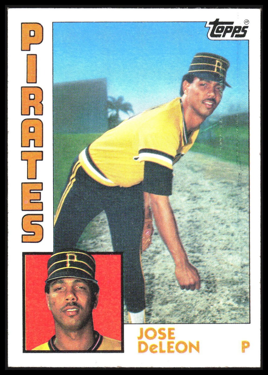 1984 Topps Jose DeLeon #581 RC Pittsburgh Pirates XX | eBay