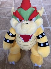 Build a Bear Super Mario Bowser King Koopa Plush 2018 Stuffed Animal Nintendo