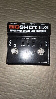 Radial Engineering BIGSHOT EFX True Bypass Foot Switch | eBay