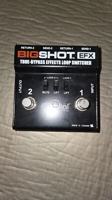 Radial Engineering BIGSHOT EFX True Bypass Foot Switch - Image 1 of 4