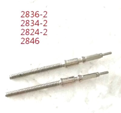2PCS WINDING STEM FOR TUDOR SUBMARINER WATCH ETA 2824-2, 2834-2, 2836-2 2846