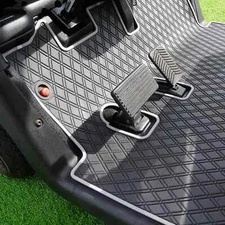 Xtreme Mats EZGO Golf Cart Mat Full Coverage Floor Liner GREY Fits RXV 2008-2022