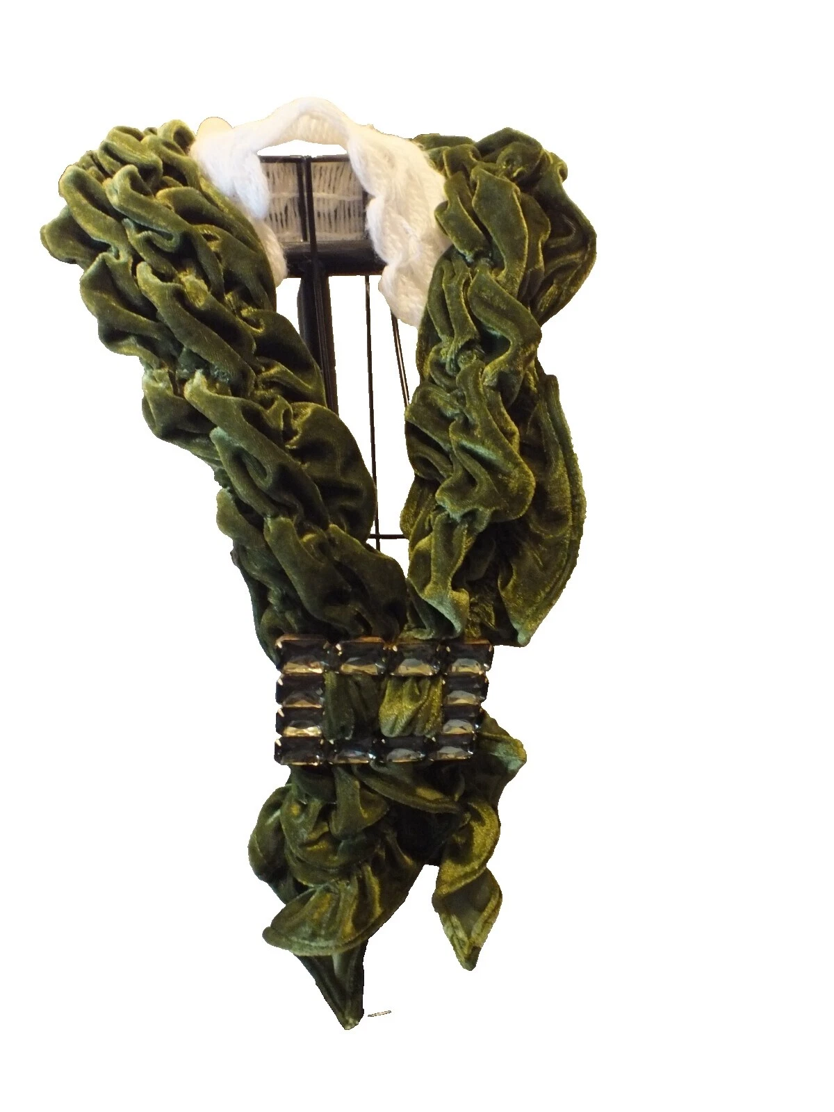 Bufandas y estolas Vintage de terciopelo