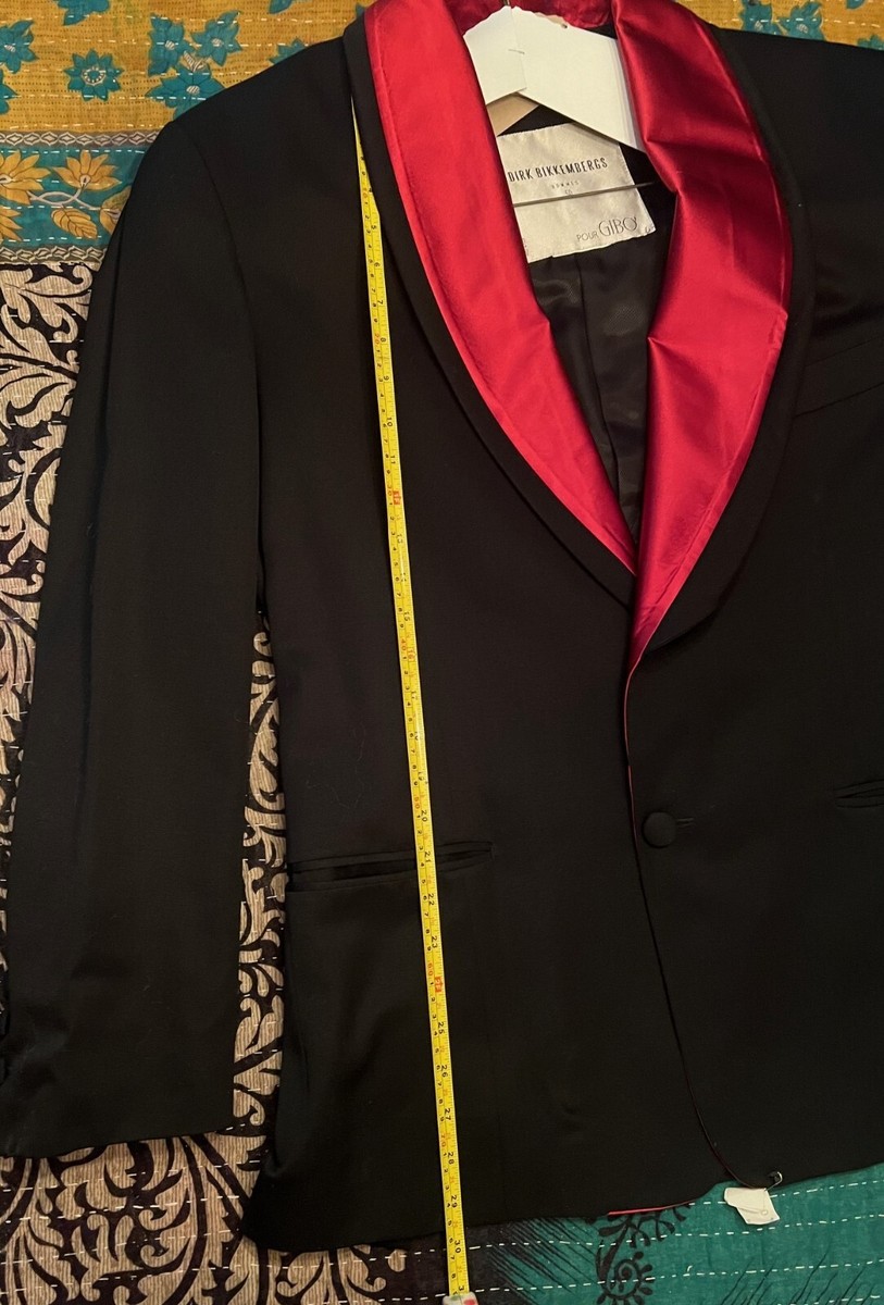 RARE & UNIQUE! Dirk Bikkembergs Vintage Tuxedo/Smoking Jkt RARE & UNIQUE! Dirk Bikkembergs Vintage Tuxedo/Smoking Jkt