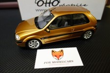 Citroen Saxo gold OTTO resin  1/18 1:18 1 18 model car