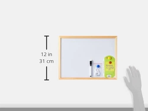 Memo Board Magnet 40cm x 30cm Reusable Wipeable Planner Organiser Gift Wall Kids - Image 3 of 3