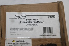 MARS 90999 Super Fit Evaporator Fan Motor 115 VAC 50/60 Hz Reversible Rotation