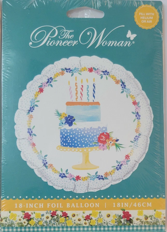 Lote de 4 Globos Cumpleaños Lámina 18 Pulgadas Mujer Pionera Fiesta NUEVO y SELLADOS M2 Foto 2 de 4