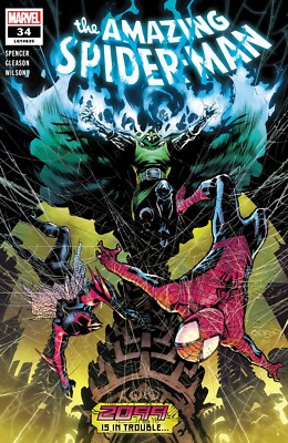 The Amazing Spider-Man #34 Patrick Gleason Matthew Wilson Cover Marvel Comics