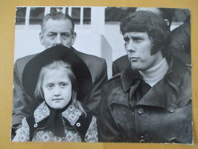 (18) Foto Fussball, Englands Nationalspieler Geoff Hurst (24 x 18 cm)
