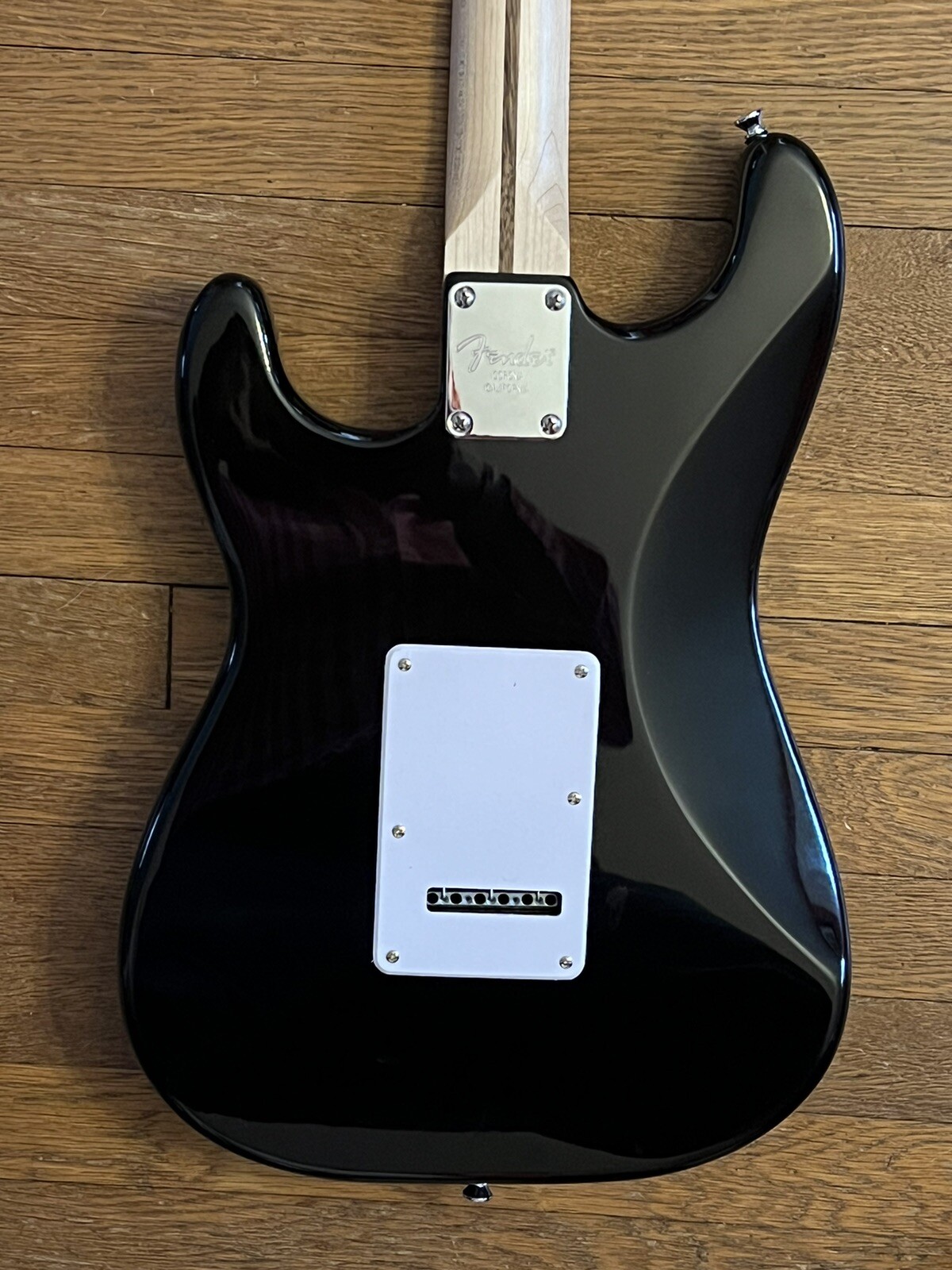 DAVID GILMOUR STRATOCASTER STRAT CUSTOM WIRED BLACK MAPLE FENDER SPECS