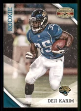 2010 Panini Gridiron Gear #178 Deji Karim RC