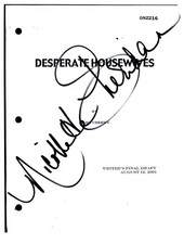 Nicollette Sheridan Signed Autographed DESPERATE HOUSEWIVES Pilot Script COA