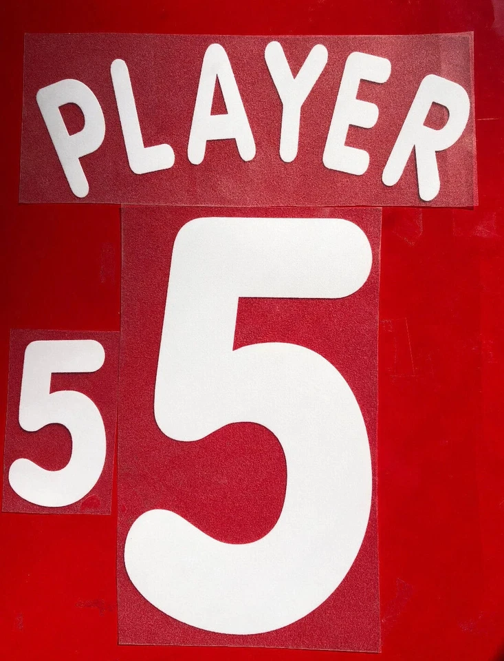 53GRADSPORT Set Flock Nummer number Trikot jersey shirt Tschechien Czech Republic 1996 home