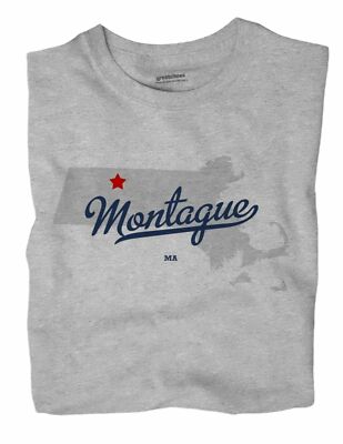 Montague Massachusetts MA Mass T-Shirt MAP