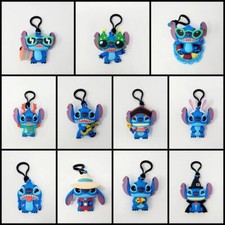 Disney Stitch In Costume Figural 3D Bag Clip - YOU CHOOSE 