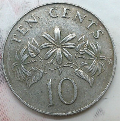 Singapore 10 Cents Coin 1986 Foreign International Coin (a51) | eBay