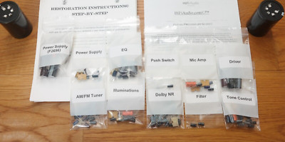 Sansui 9090DB 990DB restoration capacitor upgrade kit repair filter capacitor