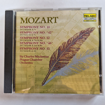 Mozart Sir Charles Mackerras Prague Chamber Orchestra Symphony No. 10 12 13 CD