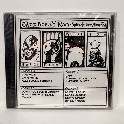 Jazzberry Ram Super Fishy Allah Tea CD 1994 Canada Rock Ska