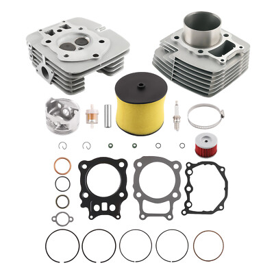 #ad Cylinder Head Piston Top End Rebuild Kit for Honda Rancher 350 TRX350 2000 2006 $150.09