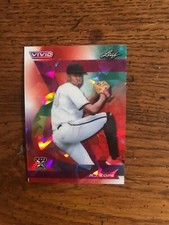 A.J. Cole 2024 Leaf Vivid Numbered 7/8 (15,701