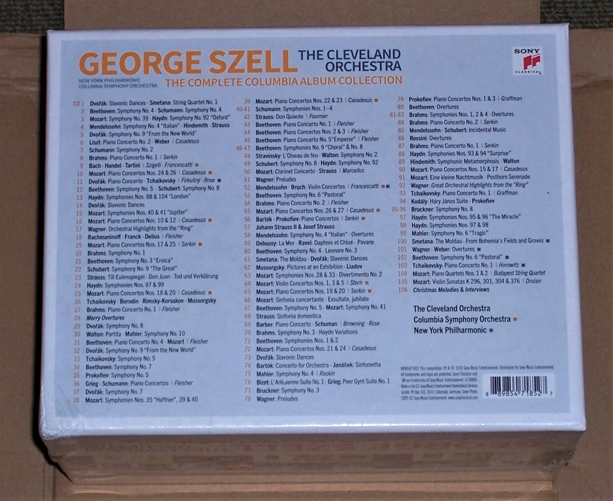 GEORGE SZELL, THE CLEVELAND ORCHESTRA: THE COMPLETE COLUMBIA ALBUM