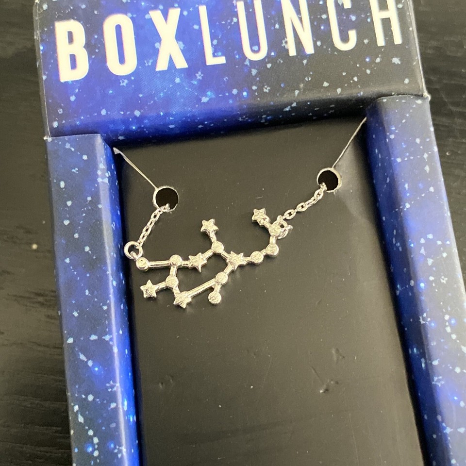 Boxlunch Virgo Zodiac Sign Constellation Sterling Silver Plated