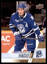 2017-18 Upper Deck CHL Nicolas Hague Mississauga Steelheads #51