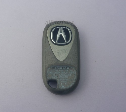 OEM 2001-2006 ACURA MDX keyless entry remote fob E4EG8D-444H-A MEMORY #1 - Picture 3 of 3