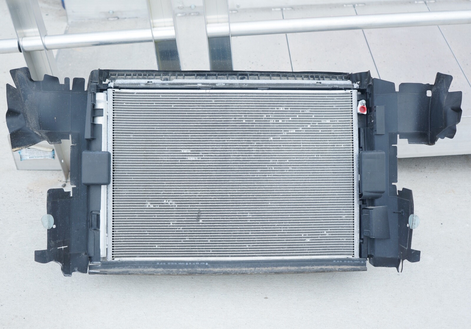 2017 - 2020 Mercedes-Benz R231 SL450 A/C Condenser Transmission Cooler Radiator