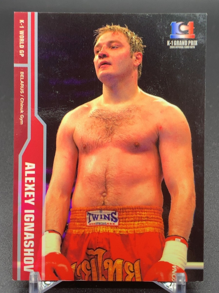 Alexey Ignashov K-1 Grand Prix Card TCG Epoch 2004 Japanese | eBay