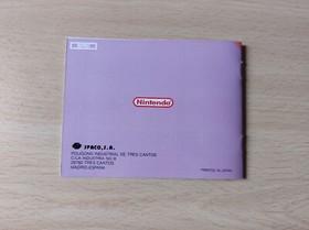 Caja y manual de reemplazo de Boulder Dash NES