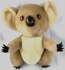 R. Dakin  Company 1976 10" Koala Bear Plush - Made in Korea