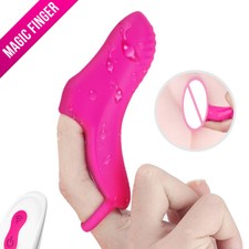Rechargeable Finger Vibrator Finger Shoulder Leg Body Neck Massager Women USA