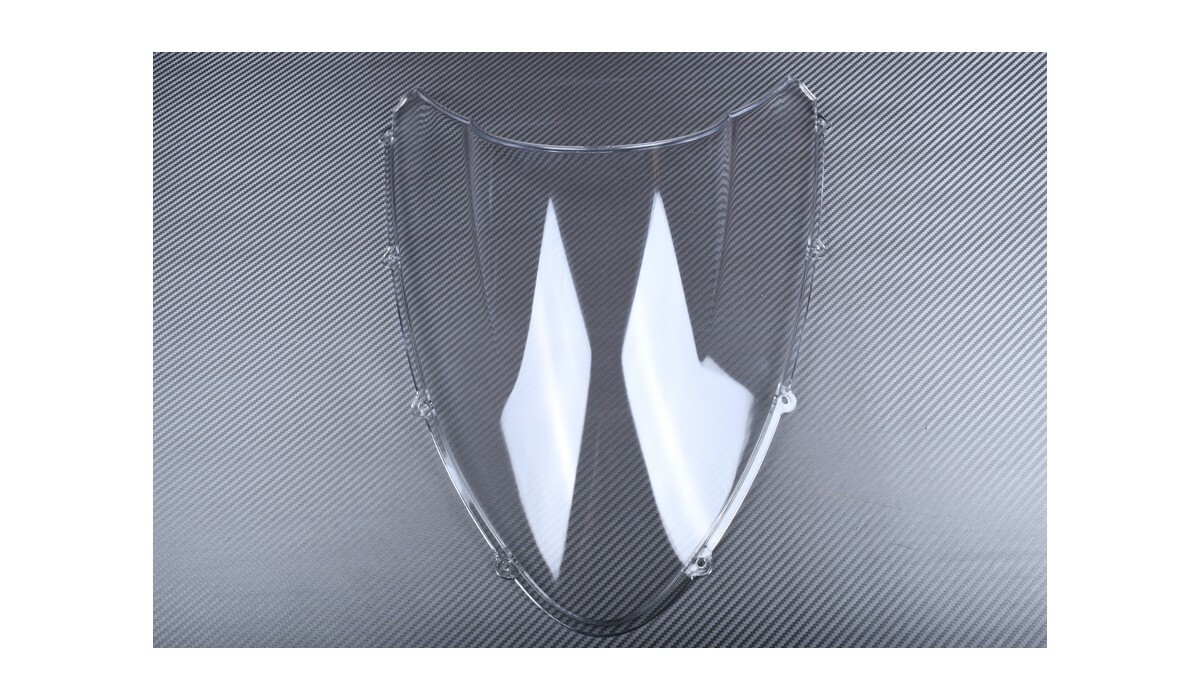 Bulle transparente de précision et sticker blanc pour Ducati 848