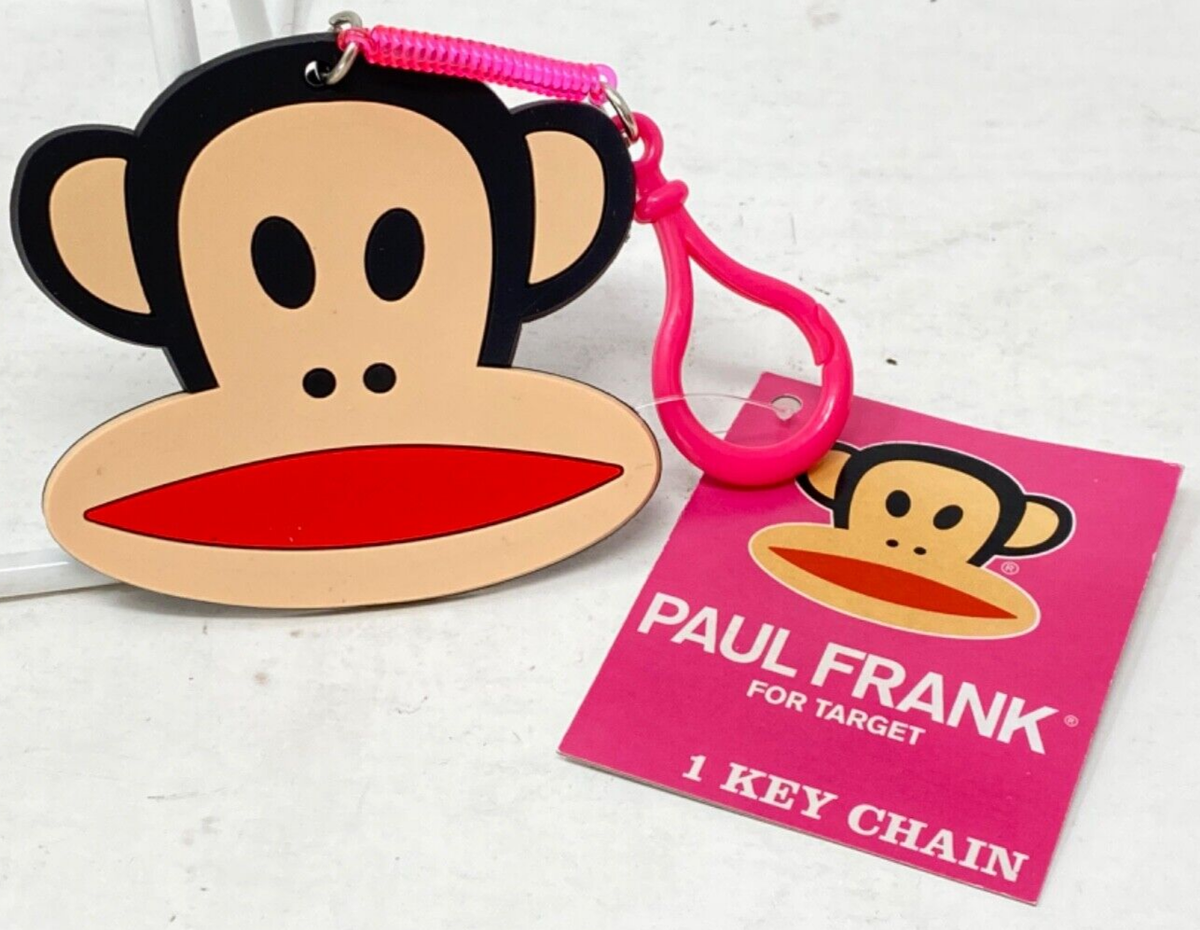 Paul Frank Julius The Monkey Head Starpoint Keychain Plastic
