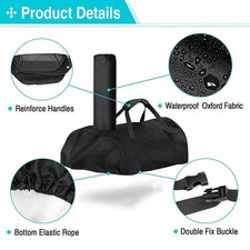Ooni Karu 12 Waterproof Pizza Oven Cover Outdoor Weather Protection For Garden